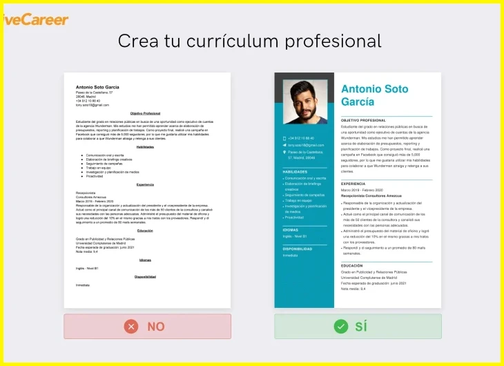 Cómo armar un CV sin experiencia laboral