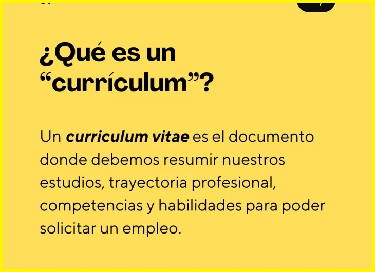 Frases clave para un currículum operativo