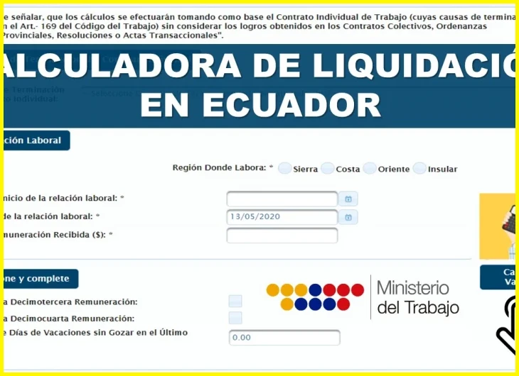 ¿Liquidación laboral en Ecuador: qué incluye y cómo se calcula?